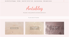 Desktop Screenshot of antablog.com